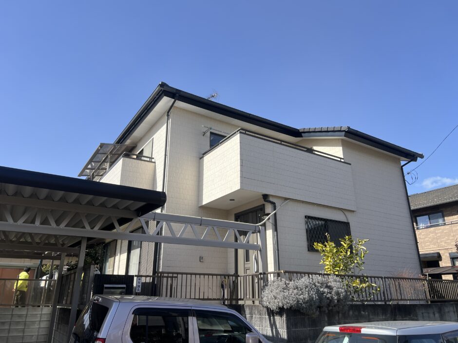 031 土浦市 K様邸 外壁塗装工事 シーリング防水工事beforeイメージ
