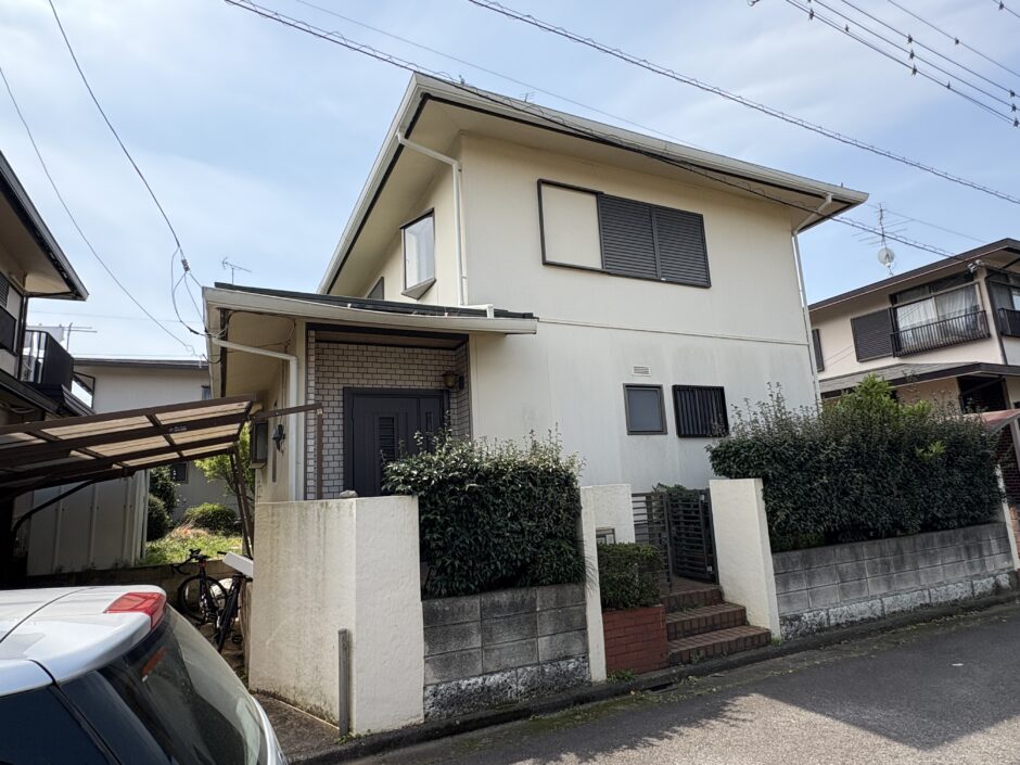 032 牛久市 S様邸 外壁塗装工事beforeイメージ