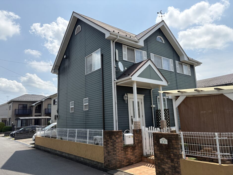 033 土浦市 G様邸 外壁屋根塗装工事beforeイメージ